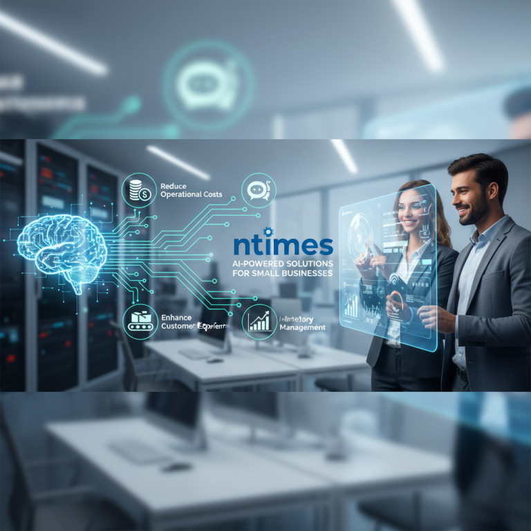 Illustration related to Intelligent Automation: Elevate Your Small Business with AI | ntimes, showing the main concept discussed in the blog