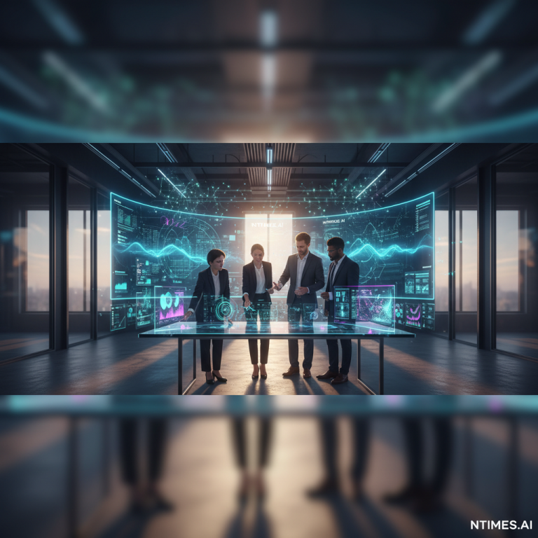 Illustration related to Business Process Automation: Enhance Workflow Efficiency | ntimes, showing the main concept discussed in the blog