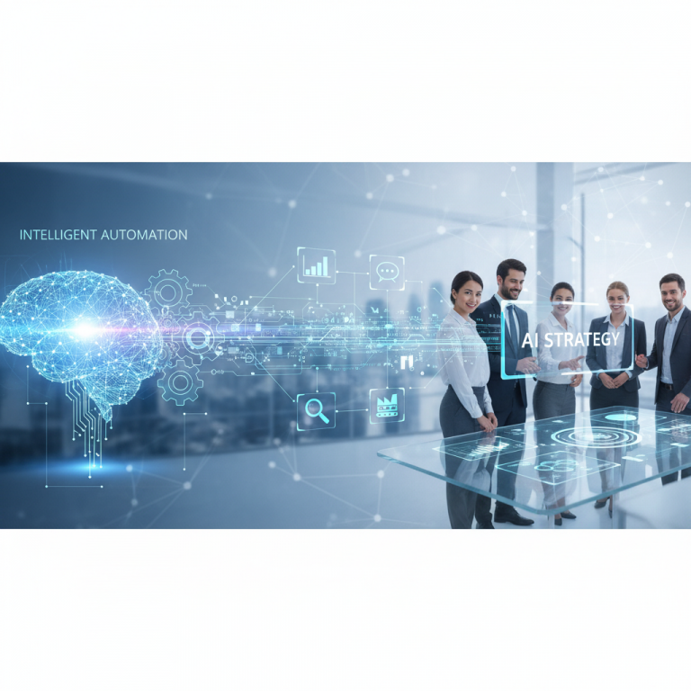 Illustration related to AI Integration: Transforming Business Through Intelligent Automation | ntimes, showing the main concept discussed in the blog